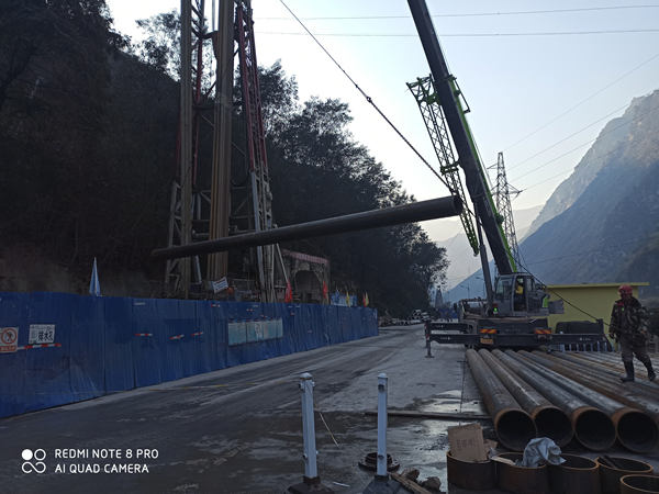 昭通大口径排水孔钻井项目