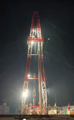 公司山西地热井同时新开2个项目工地